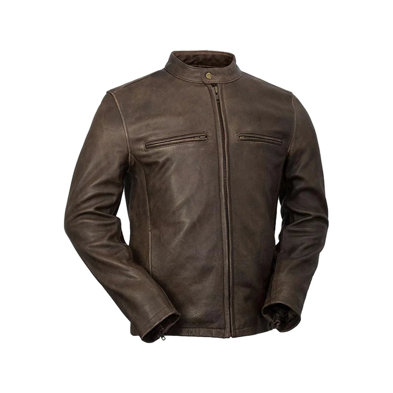 Maine Mens Leather Jacket