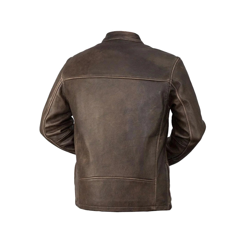 Maine Mens Leather Jacket