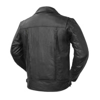 Mastermind Men's Motorcycle Leather Jacket Men's Leather Jacket First Manufacturing Company   
