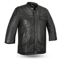 Mesa  - Men's Motorcycle Leather Shirt Men's Shirt GARAGE SALE S  