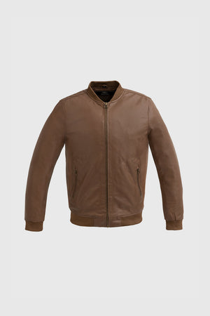 Myles Mens Vegan Faux Leather Jacket