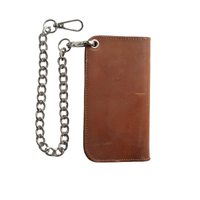 SMALL TRUCKER - Vegetable Tanned Leather Wallet  First Manufacturing Company   