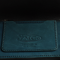 SMALL TRUCKER - Vegetable Tanned Leather Wallet  First Manufacturing Company   