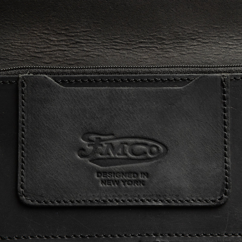 LARGE TRUCKER - Vegetable Tanned Leather Wallet Accessories First Manufacturing Company