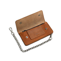 LARGE TRUCKER - Vegetable Tanned Leather Wallet  First Manufacturing Company   