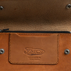 LARGE TRUCKER - Vegetable Tanned Leather Wallet  First Manufacturing Company   