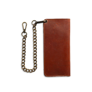 LARGE TRUCKER - Vegetable Tanned Leather Wallet  First Manufacturing Company   