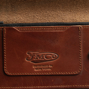 LARGE TRUCKER - Vegetable Tanned Leather Wallet  First Manufacturing Company   