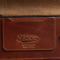 LARGE TRUCKER - Vegetable Tanned Leather Wallet  First Manufacturing Company   