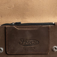 SMALL TRUCKER - Vegetable Tanned Leather Wallet Accessories First Manufacturing Company