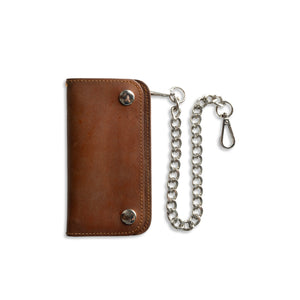 SMALL TRUCKER - Vegetable Tanned Leather Wallet  First Manufacturing Company   