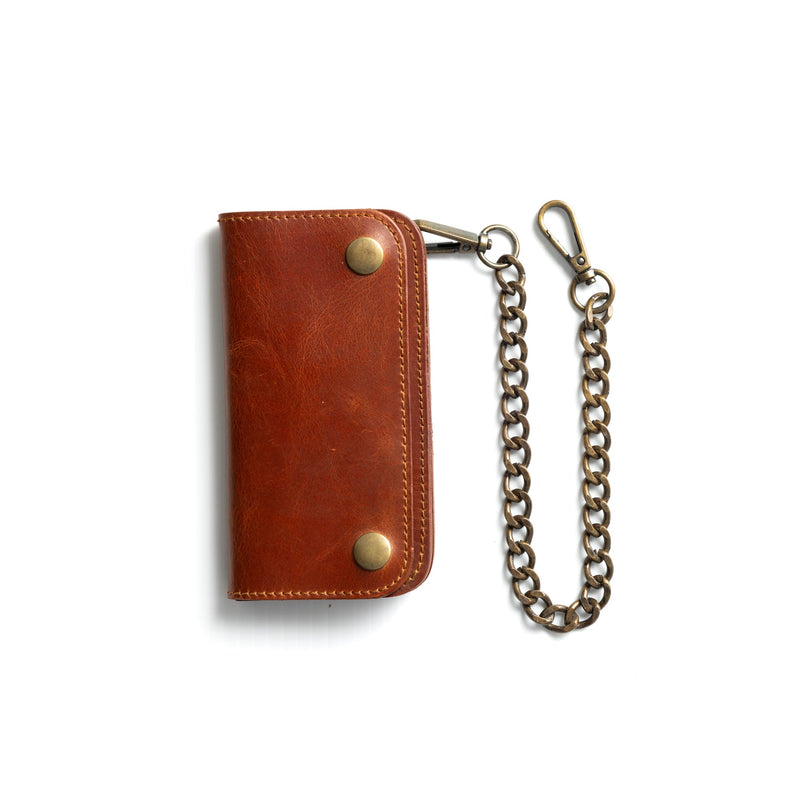 SMALL TRUCKER - Vegetable Tanned Leather Wallet Accessories First Manufacturing Company