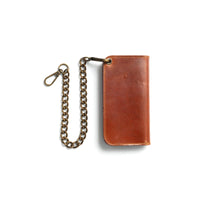 SMALL TRUCKER - Vegetable Tanned Leather Wallet Accessories First Manufacturing Company