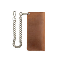 LARGE TRUCKER - Vegetable Tanned Leather Wallet First Manufacturing Company