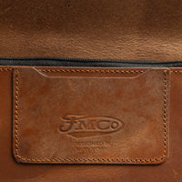 LARGE TRUCKER - Vegetable Tanned Leather Wallet  First Manufacturing Company   