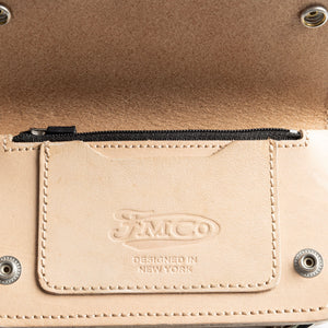 SMALL TRUCKER - Vegetable Tanned Leather Wallet Accessories First Manufacturing Company