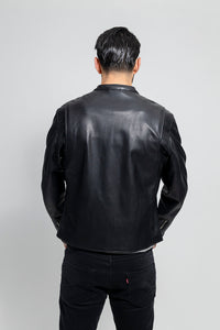 Dillon Mens Vegan Faux Leather Jacket