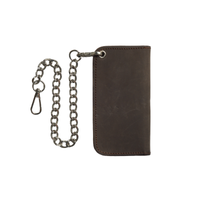 SMALL TRUCKER - Vegetable Tanned Leather Wallet  First Manufacturing Company   