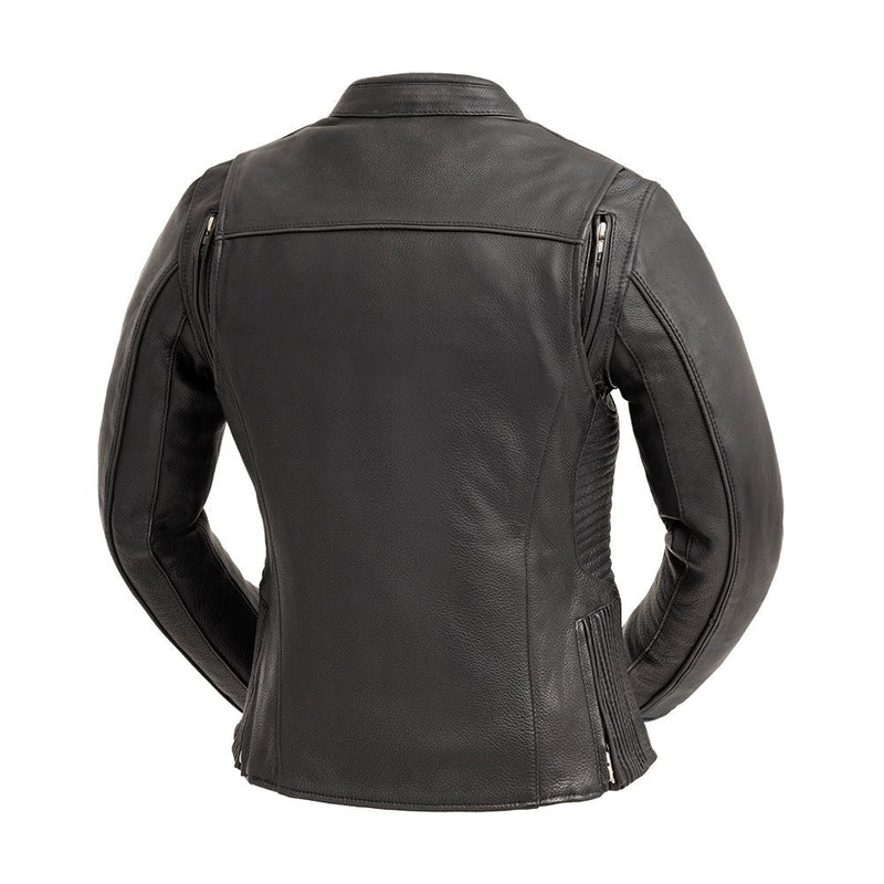 Cyclone - Women's Motorcycle Leather Jacket Women's Leather Jacket First Manufacturing Company