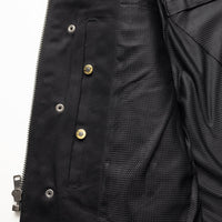 Desperado Men's Motorcycle Twill Jacket Men's Twill Jacket First Manufacturing Company   