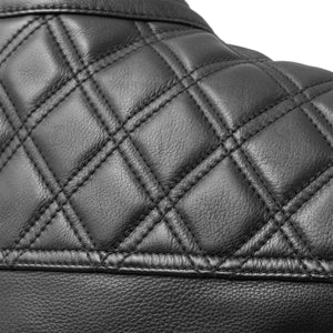 Downside Men's Motorcycle Leather Vest Men's Leather Vest First Manufacturing Company   