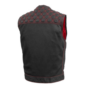 Downside Moto Mesh Men's Motorcycle Vest Men's Leather Vest First Manufacturing Company   