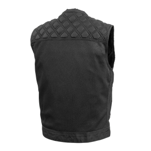 Downside Moto Mesh Men's Motorcycle Vest Men's Leather Vest First Manufacturing Company   