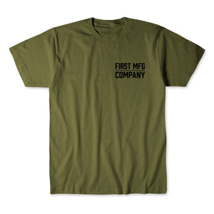 Flag T-Shirt Men's T-Shirt First Manufacturing Company   