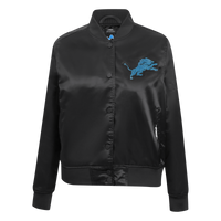 Ladies Pro Standard Detroit Lions Bling Satin Jacket