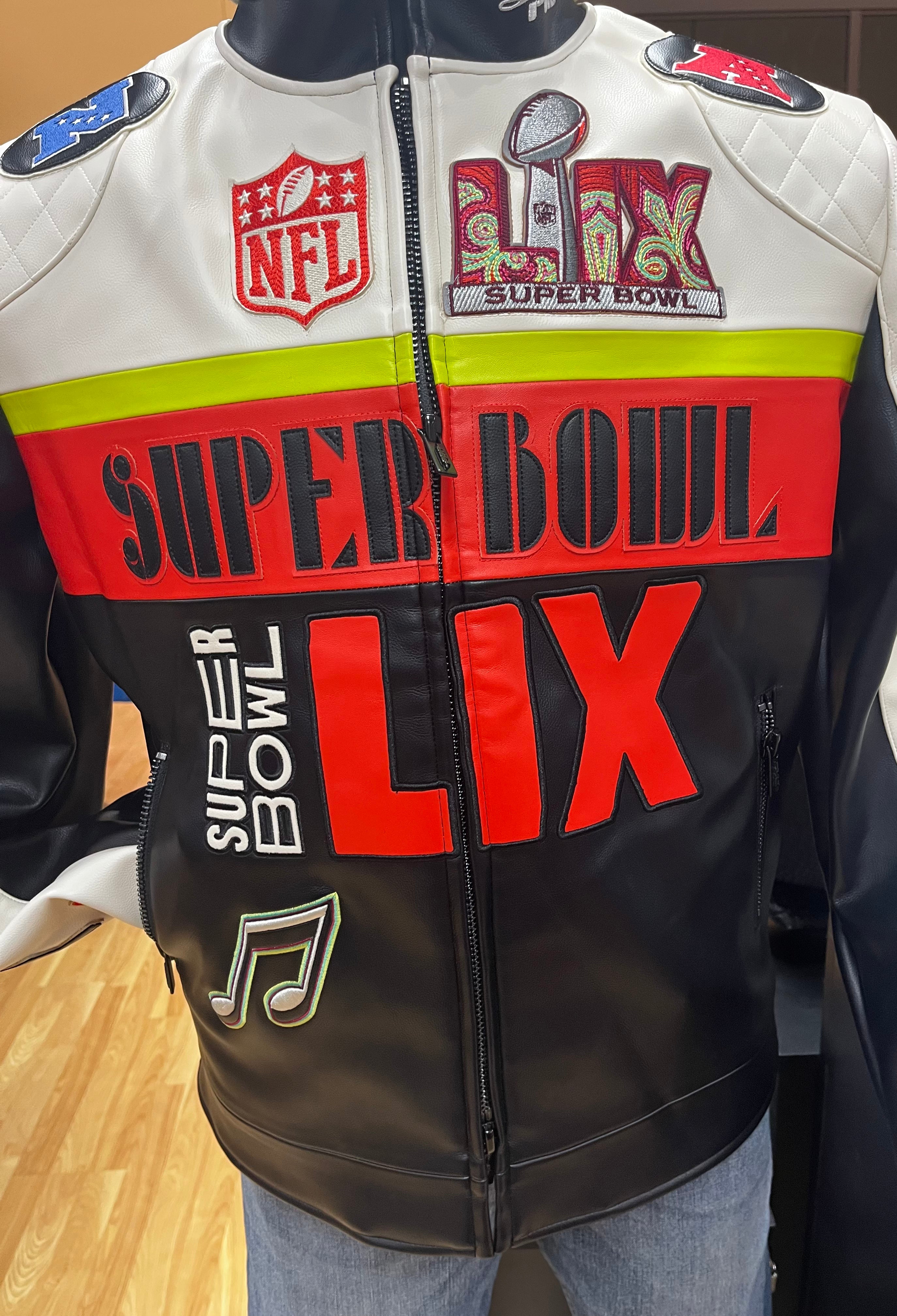 Pro Standard Official Super Bowl 59 Moto Jacket – DS Online