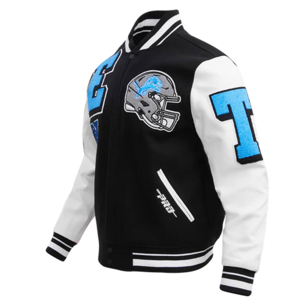 Pro Standard Detroit Lions ShowTime Varsity Jacket