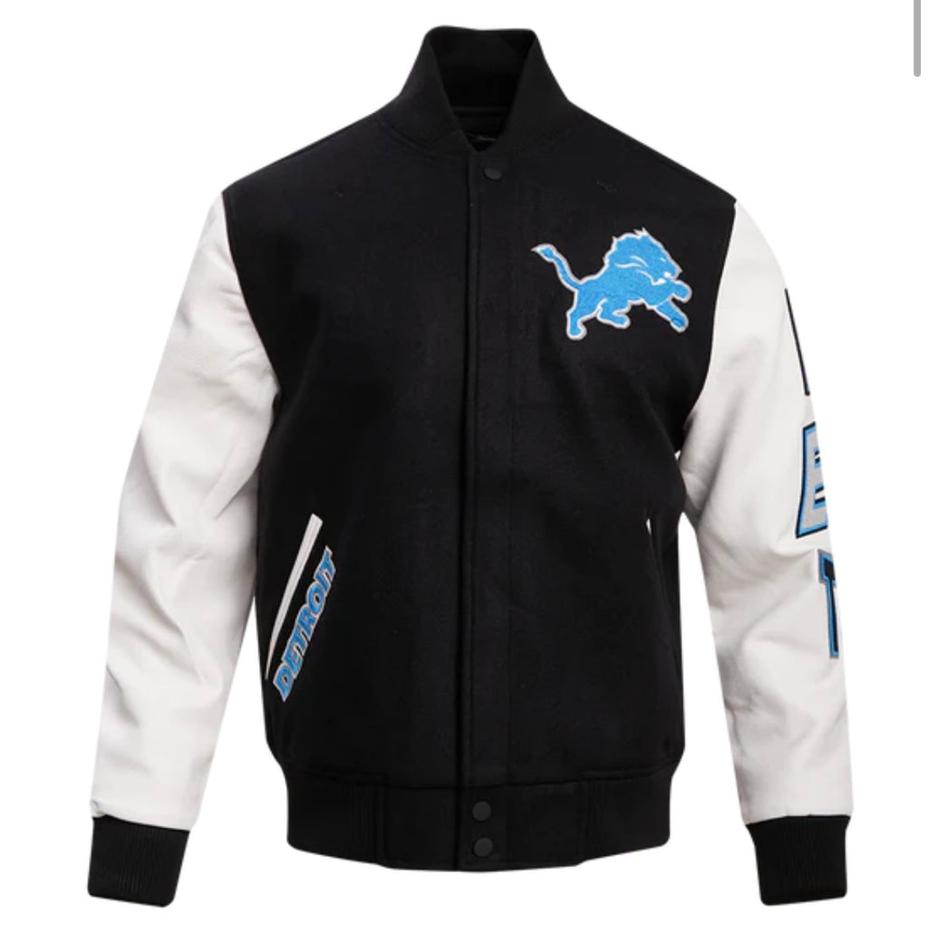 Pro Standard Detroit Lions Classic Varsity Jacket