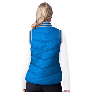 Ladies Detroit Lions Puffer Vest