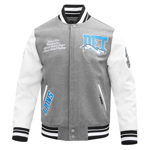 Pro Standard Detroit Lions Pennant Varsity Jacket