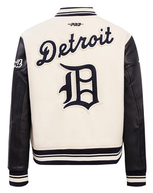 Ladies Pro Standard Detroit Tigers Retro Varsity Jacket