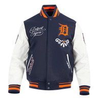 Pro Standard Detroit Tigers Skull Varsity Jacket