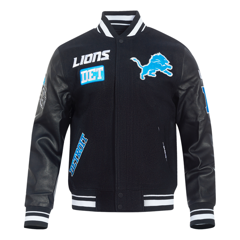 Pro Standard Detroit Lions NFC North Varsity Jacket