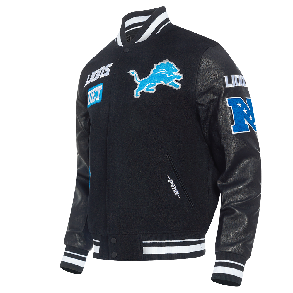 Pro Standard Detroit Lions NFC North Varsity Jacket