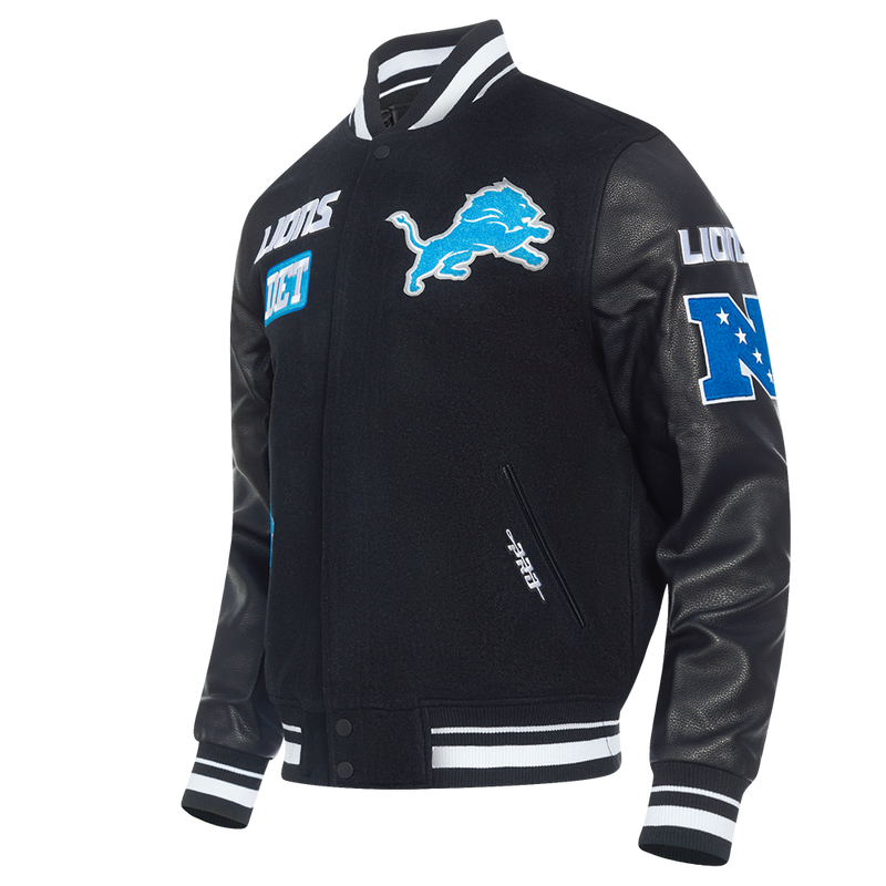 Pro Standard Detroit Lions NFC North Varsity Jacket