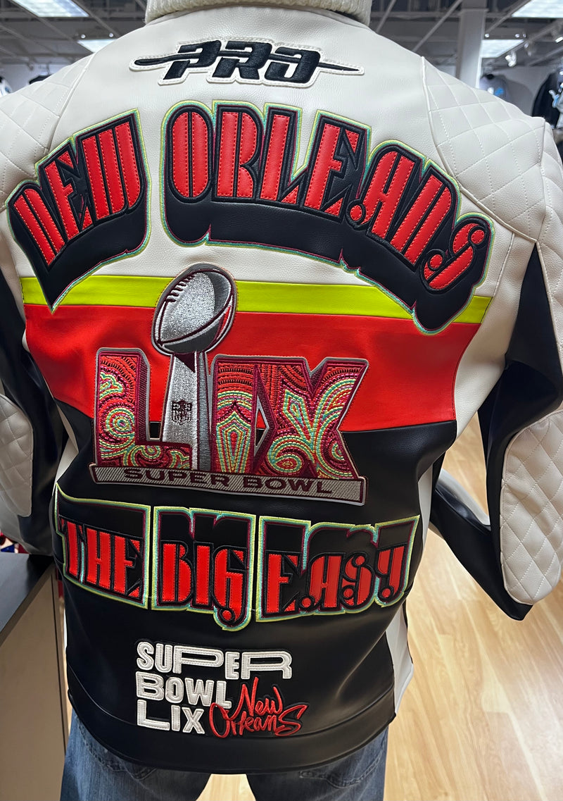 Pro Standard Official Super Bowl 59 Moto Jacket