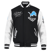 Pro Standard Detroit Lions Skull Varsity Jacket