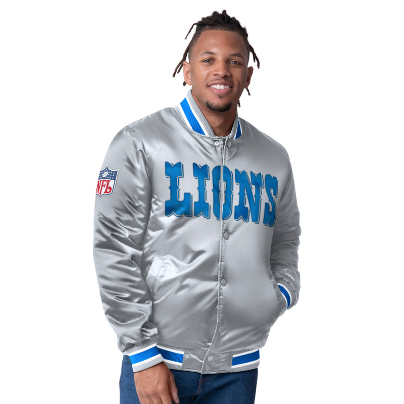 Starter Detroit Lions Stripe Jacket – DS Online - Main Image