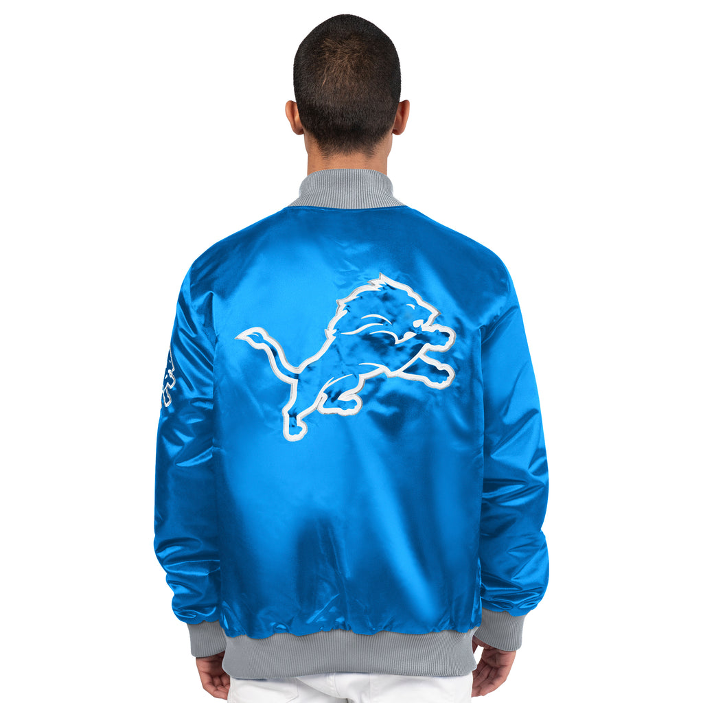 Exclusive: Mens Detroit Lions ShowTime Satin Jacket