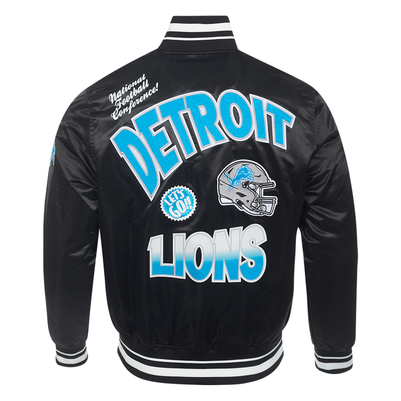 Pro Standard Detroit Lions Let’s Go Satin Jacket