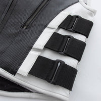 Jailbreak - Men's Swat Style Motorcycle Leather Vest Factory Customs First Manufacturing Company   