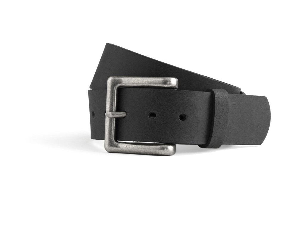 Leather Belt 1 3/4" Belt First Manufacturing Company Black 32 