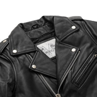 Lesley - Women's Motorcycle Leather Jacket - BHBR Women's Leather Jacket BH&BR COLLAB   