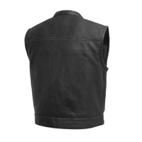 Lowrider Perforated Men's Leather Vest Men's Leather Vest First Manufacturing Company   