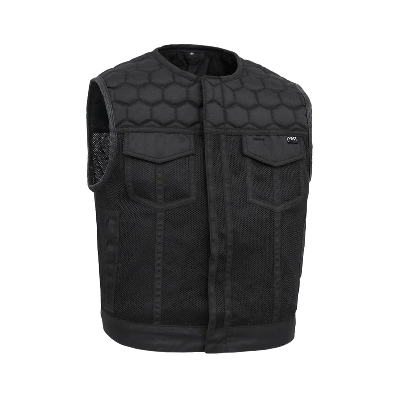 Lowside Hornet Moto Mesh Men's Club Style Vest - First Manufacturing CompanyMen's Moto Mesh Vests