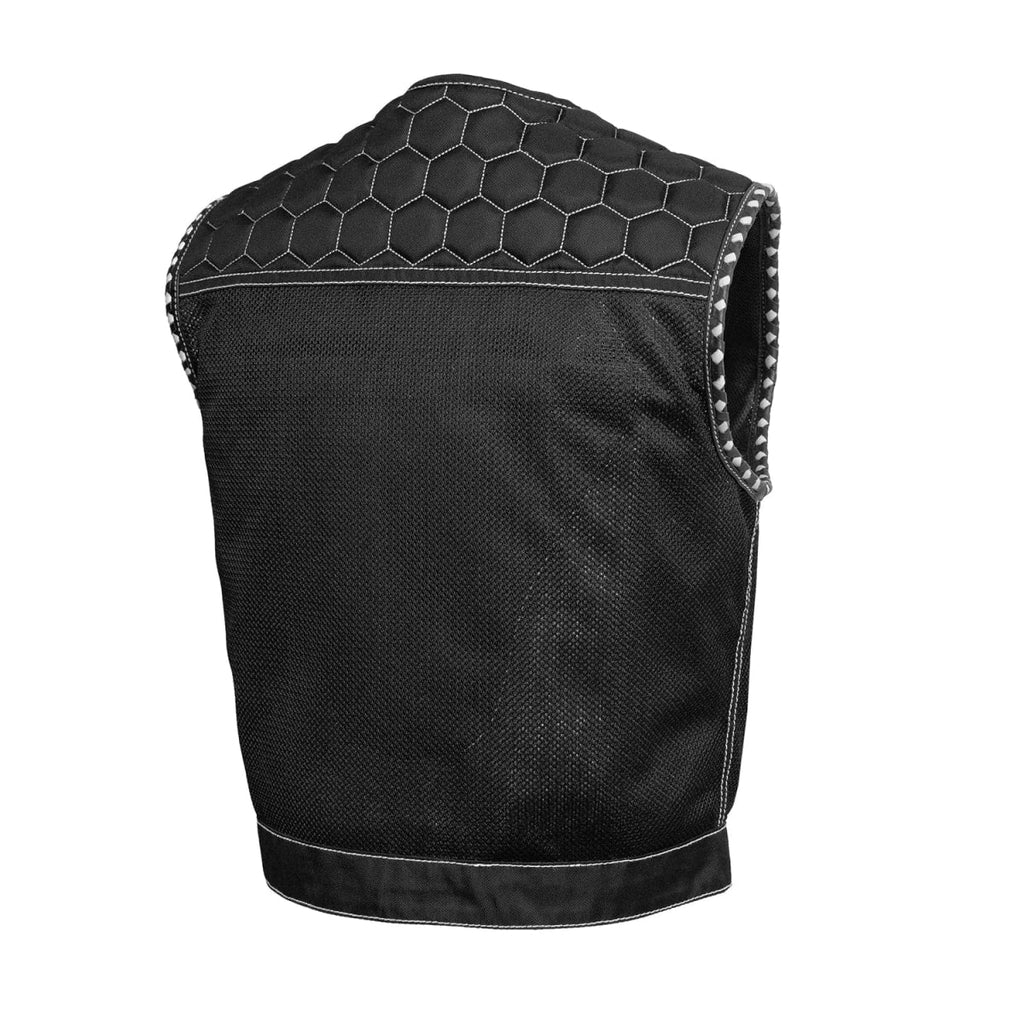 Lowside Hornet Moto Mesh Men's Club Style Vest - First Manufacturing CompanyMen's Moto Mesh Vests